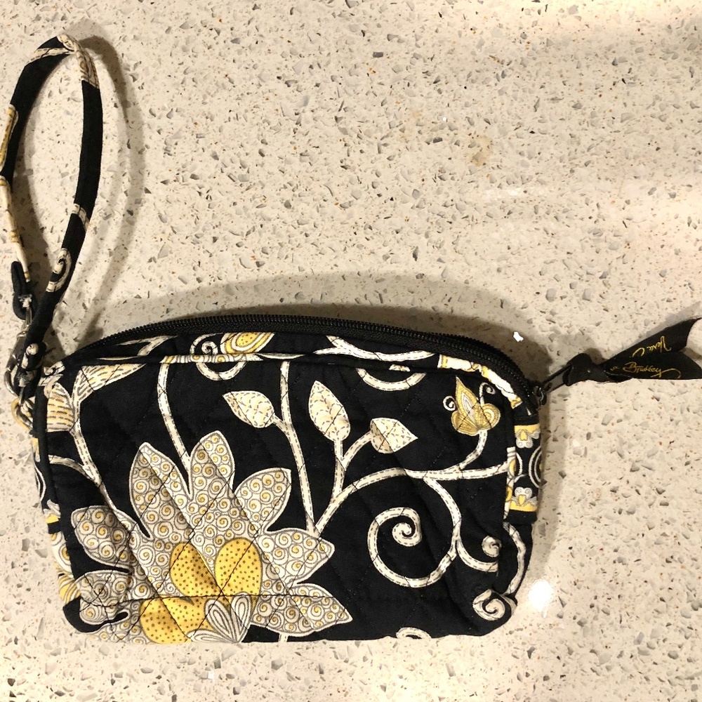 Vera Bradley Wristlet Yellow Bird